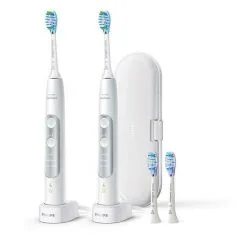Philips Schallzahnbürste Sonicare ExpertClean 7300 HX9611/19 Duo - Elektrische Zahnbürste