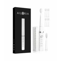 Ailoria FLASH TRAVEL Inkl. 8x Bürstenköpfe Weiss - Schallzahnbürste