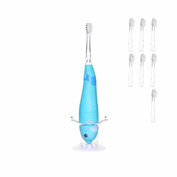 Ailoria BUBBLE BRUSH Inkl. 8x Bürstenköpfe Blau - Schallzahnbürste 1 Ailoria BUBBLE BRUSH Inkl. 8x Bürstenköpfe Blau - Schallzahnbürste