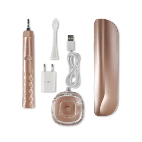 Ailoria SHINE BRIGHT Inkl. 2 Bürstenköpfe Rosegold - Schallzahnbürste 1 Ailoria SHINE BRIGHT Inkl. 2 Bürstenköpfe Rosegold - Schallzahnbürste