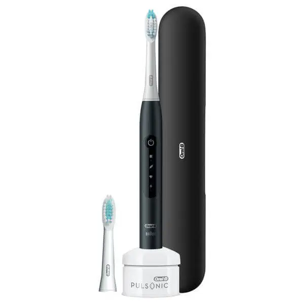 Oral-B Pulsonic Slim Luxe 4500 Schwarz - Schallzahnbürste 1 Oral-B Pulsonic Slim Luxe 4500 Schwarz - Schallzahnbürste
