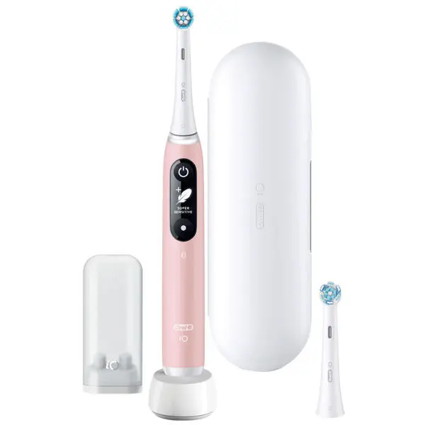 Oral-B IO 6 + Sensitive Pink - Elektrische Zahnbürste 1 Oral-B IO 6 + Sensitive Pink - Elektrische Zahnbürste