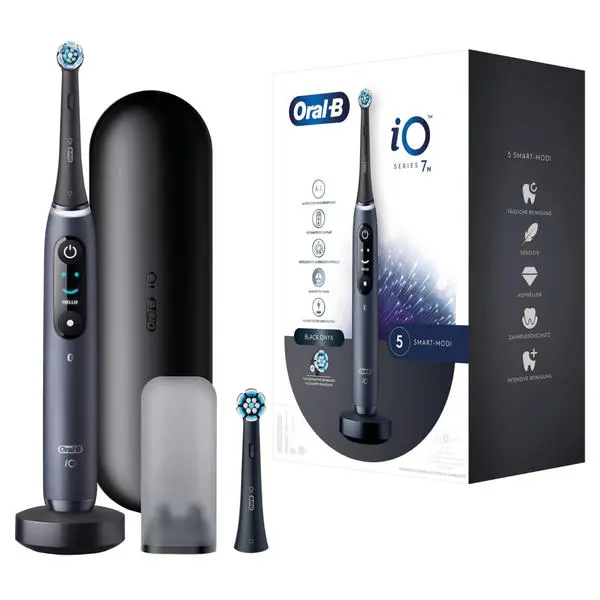 Oral-B IO 7 + Sensitive Schwarz - Elektrische Zahnbürste 2 Oral-B IO 7 + Sensitive Schwarz - Elektrische Zahnbürste - Image 2