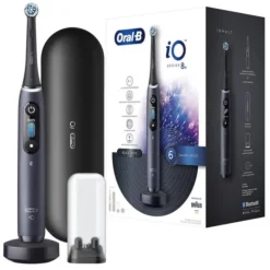 Oral-B IO 8 + Sensitive Schwarz - Elektrische Zahnbürste