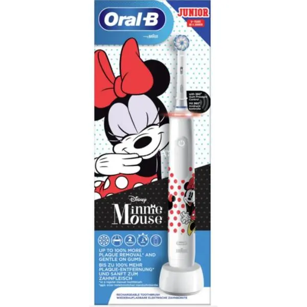 Oral-B Junior Minnie Mouse - Elektrische Zahnbürste 2 Oral-B Junior Minnie Mouse - Elektrische Zahnbürste - Image 2