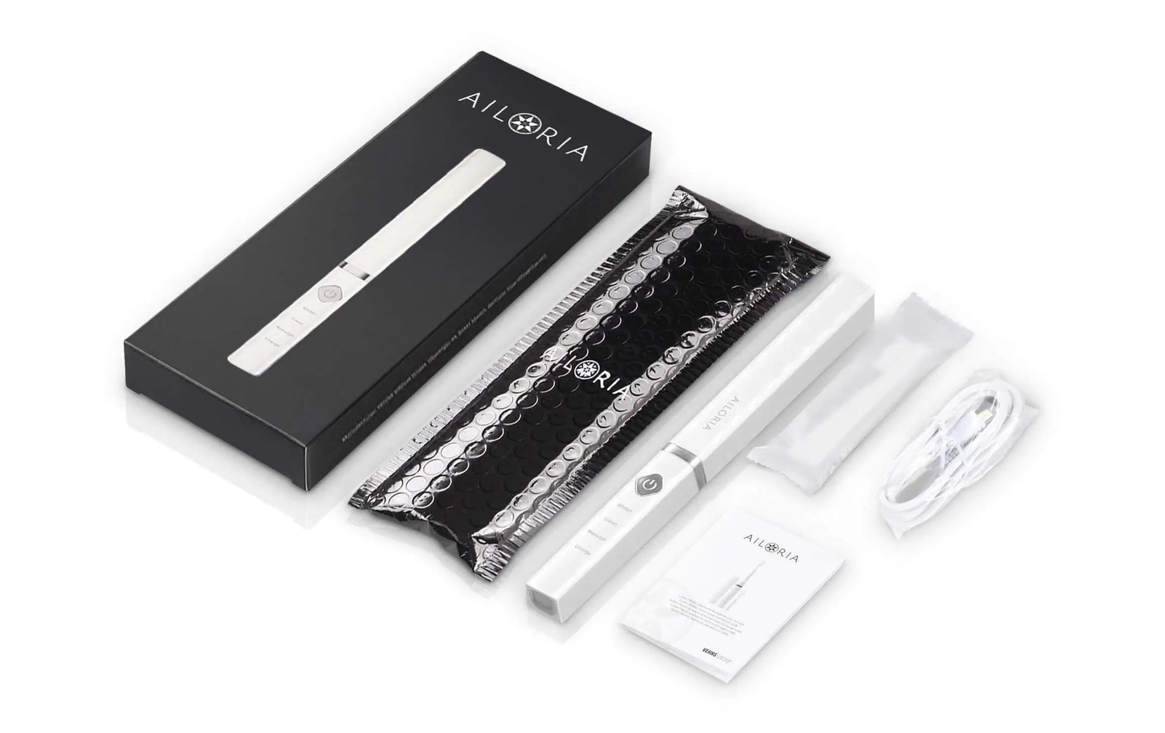 Ailoria Schallzahnbürste Flash Travel Weiss - Elektrische Zahnbürste 3 Ailoria Schallzahnbürste Flash Travel Weiss - Elektrische Zahnbürste - Image 3