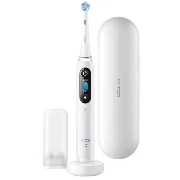 Oral-B IO Series 8N White Alabaster - Elektrische Zahnbürste 1 Oral-B IO Series 8N White Alabaster - Elektrische Zahnbürste