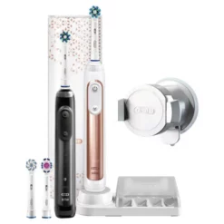 Oral-B Genius 9900s Rose Gold/black Doppelpack - Elektrische Zahnbürste