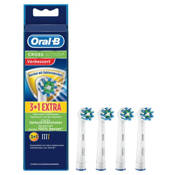 Oral-B CrossAction 3er+1 - Zubehör 1 Oral-B CrossAction 3er+1 - Zubehör